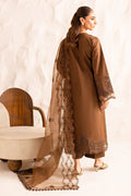 Marjjan | Guzel Lawn | SMC 206-A (Brown) - by Libasekhas UK - Registered Vendor of : Marjjan - 100% Original Designer Dress