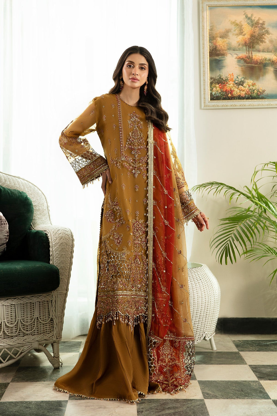 Raeesa Premium | Dehleez Formals | Dl 1034 - by Libasekhas UK - Registered Vendor of : Raeesa Premium - 100% Original Designer Dress