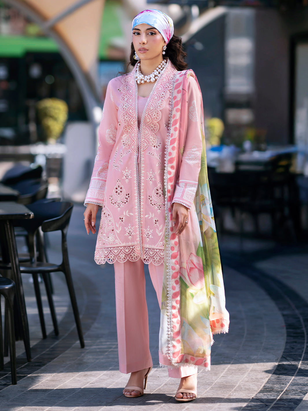 Mahnur | Broadway Luxury Lawn 26 | BW - 008 - by Libasekhas UK - Registered Vendor of : Mahnur - 100% Original Designer Dress
