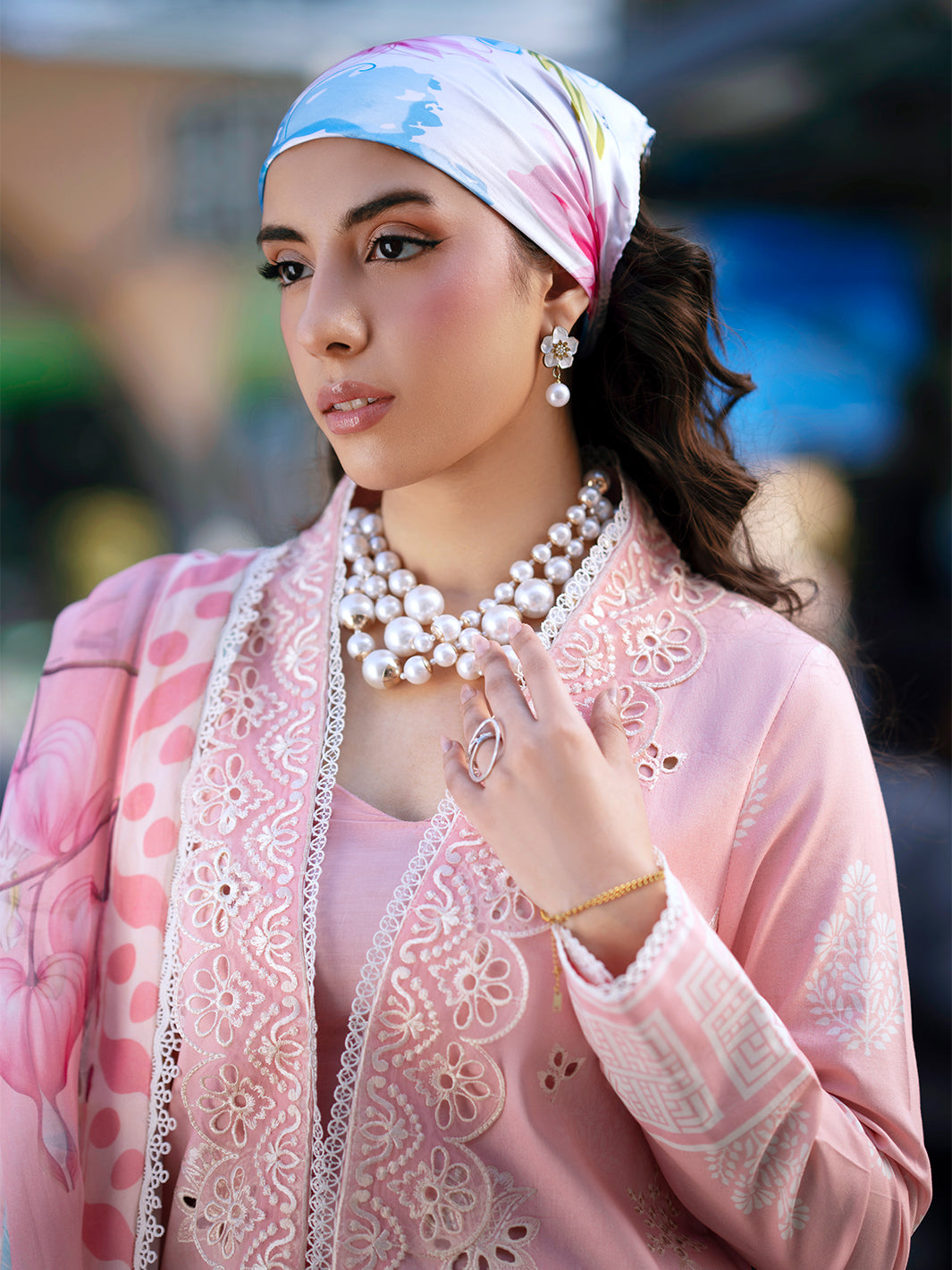 Mahnur | Broadway Luxury Lawn 26 | BW - 008 - by Libasekhas UK - Registered Vendor of : Mahnur - 100% Original Designer Dress