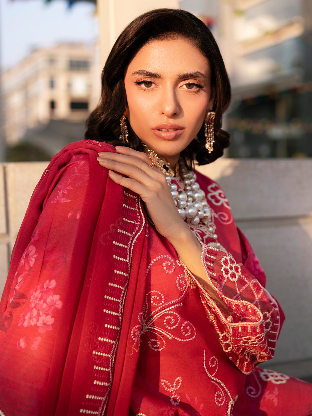 Mahnur | Broadway Luxury Lawn 26 | BW - 013 - by Libasekhas UK - Registered Vendor of : Mahnur - 100% Original Designer Dress