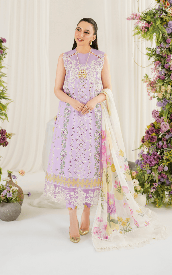 Asifa and Nabeel | Pretty in Pink Limited Edition | Babys Breath (PP-8) - by - Libasekhas UK - Registered Vendor of : Asifa and Nabeel - 100% Original Designer Dresss