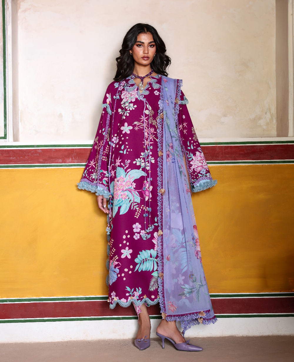 Republic Womenswear | Neoma Summer Prints 26 |Bahaar - by Libasekhas UK - Registered Vendor of : Republic Womenswear - 100% Original Designer Dress