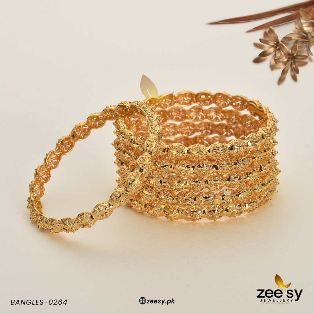 Bangles-0264 - by - Libasekhas UK - Registered Vendor of : Zeesy - 100% Original Designer Dresss
