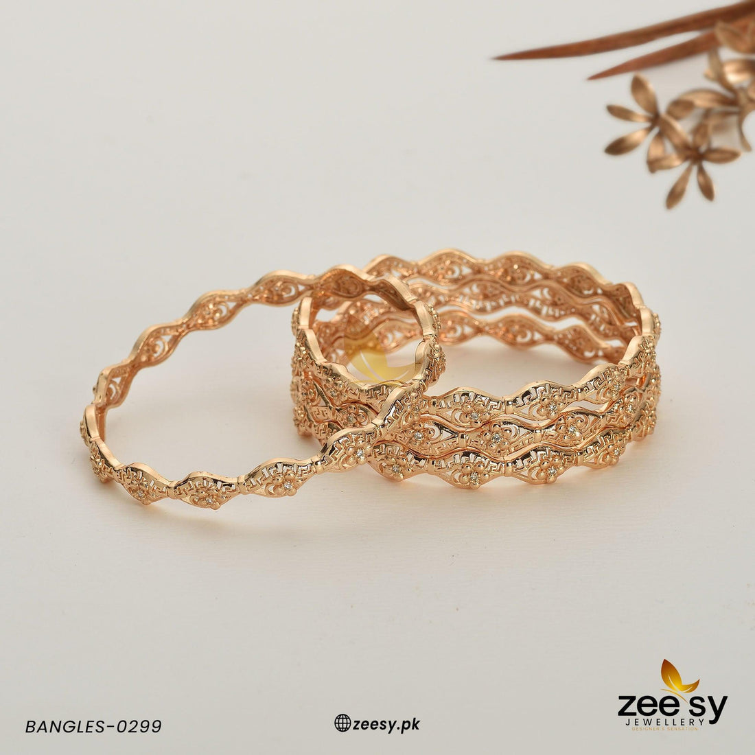 Bangles-0299 - by - Libasekhas UK - Registered Vendor of : Zeesy - 100% Original Designer Dresss