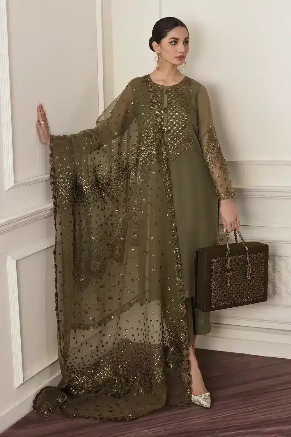 Baroque | Formals Collection | UF-295 - by - Libasekhas UK - Registered Vendor of : Baroque - 100% Original Designer Dresss