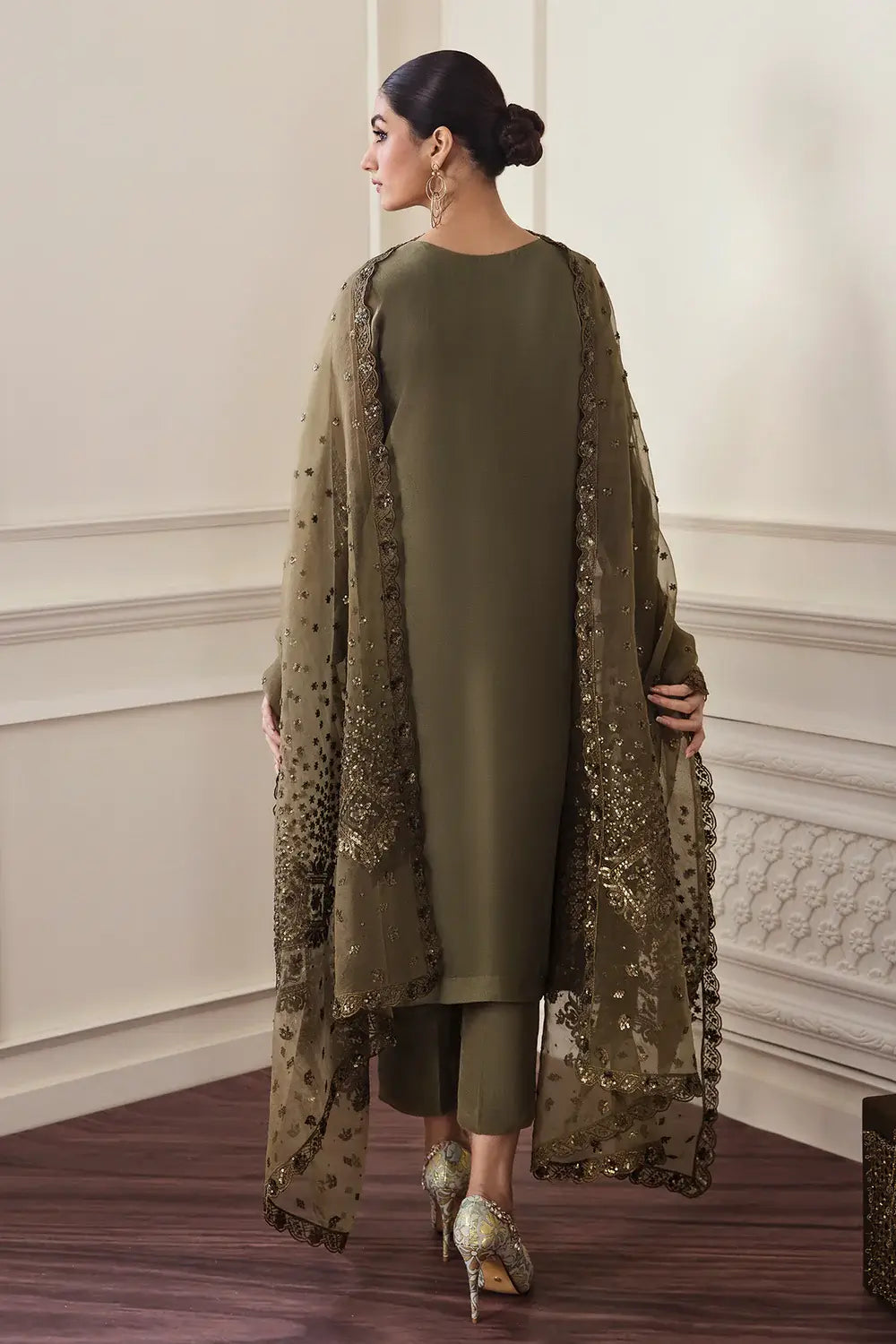 Baroque | Formals Collection | UF-295 - by - Libasekhas UK - Registered Vendor of : Baroque - 100% Original Designer Dresss