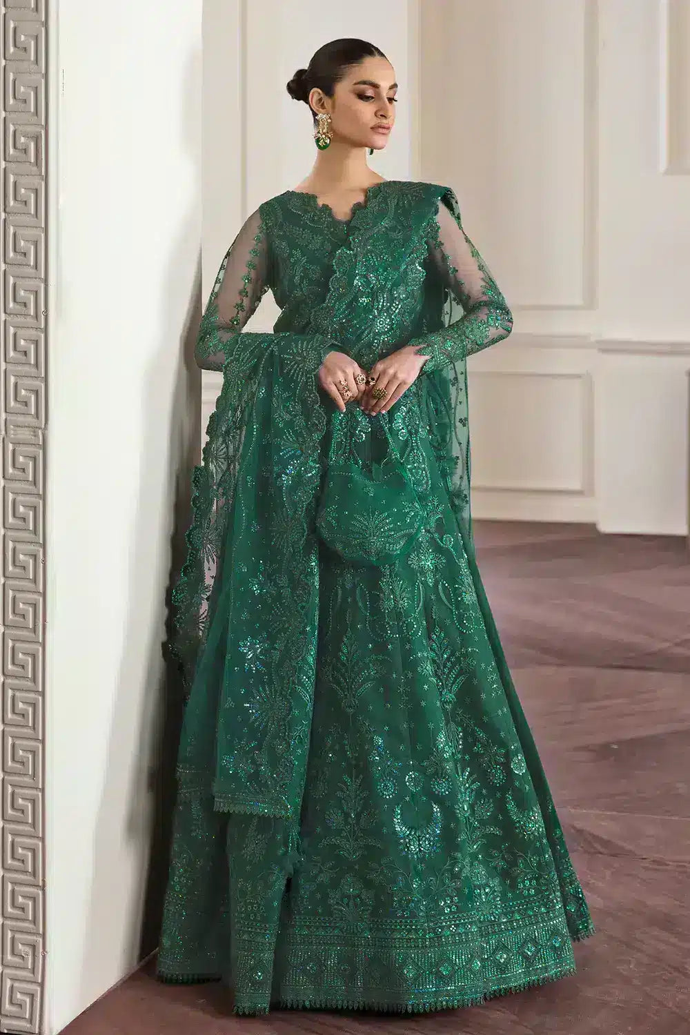 Baroque | Formals Collection | UF-298 - by - Libasekhas UK - Registered Vendor of : Baroque - 100% Original Designer Dresss