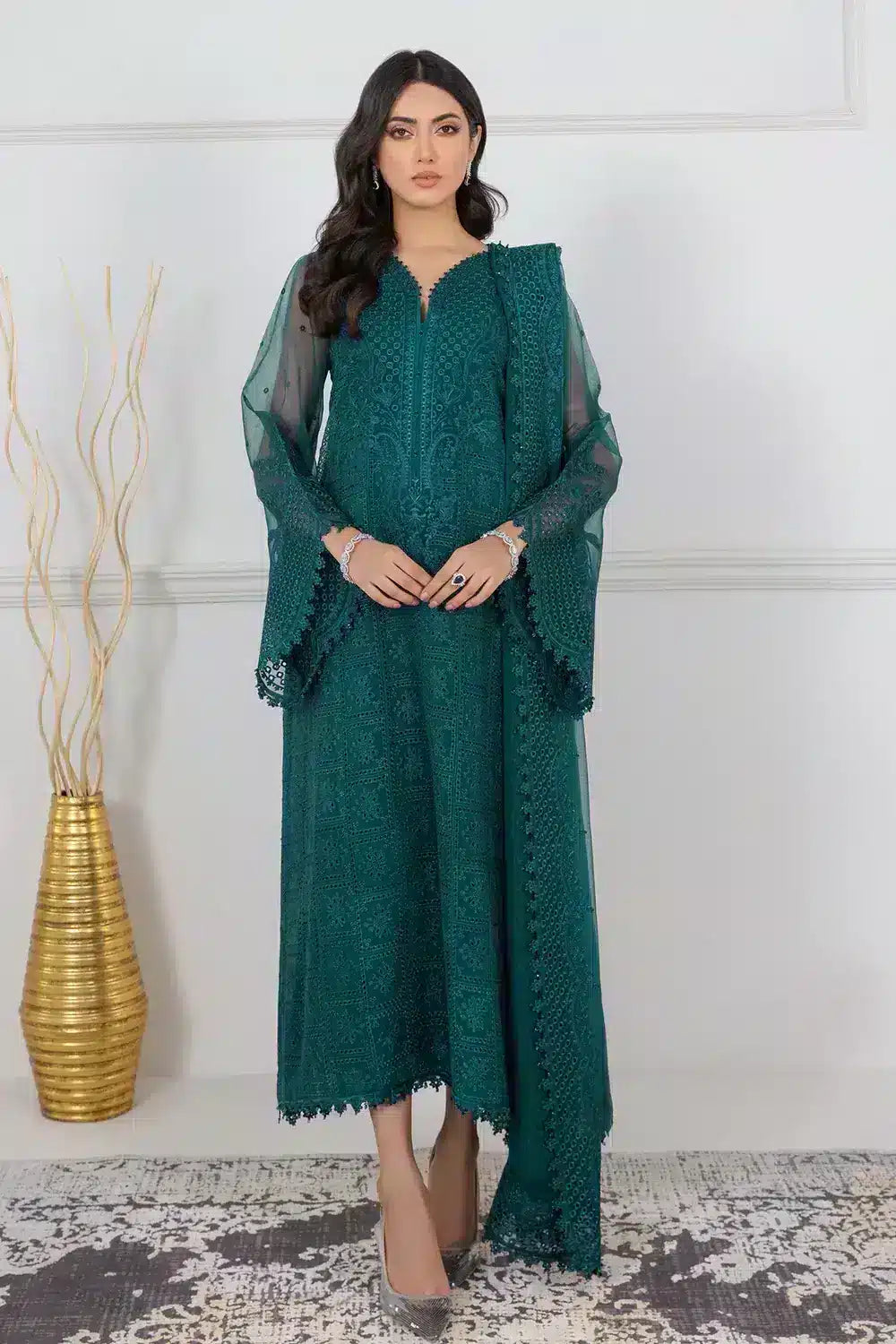 Baroque | Formals Collection | UF-338 - by - Libasekhas UK - Registered Vendor of : Baroque - 100% Original Designer Dresss