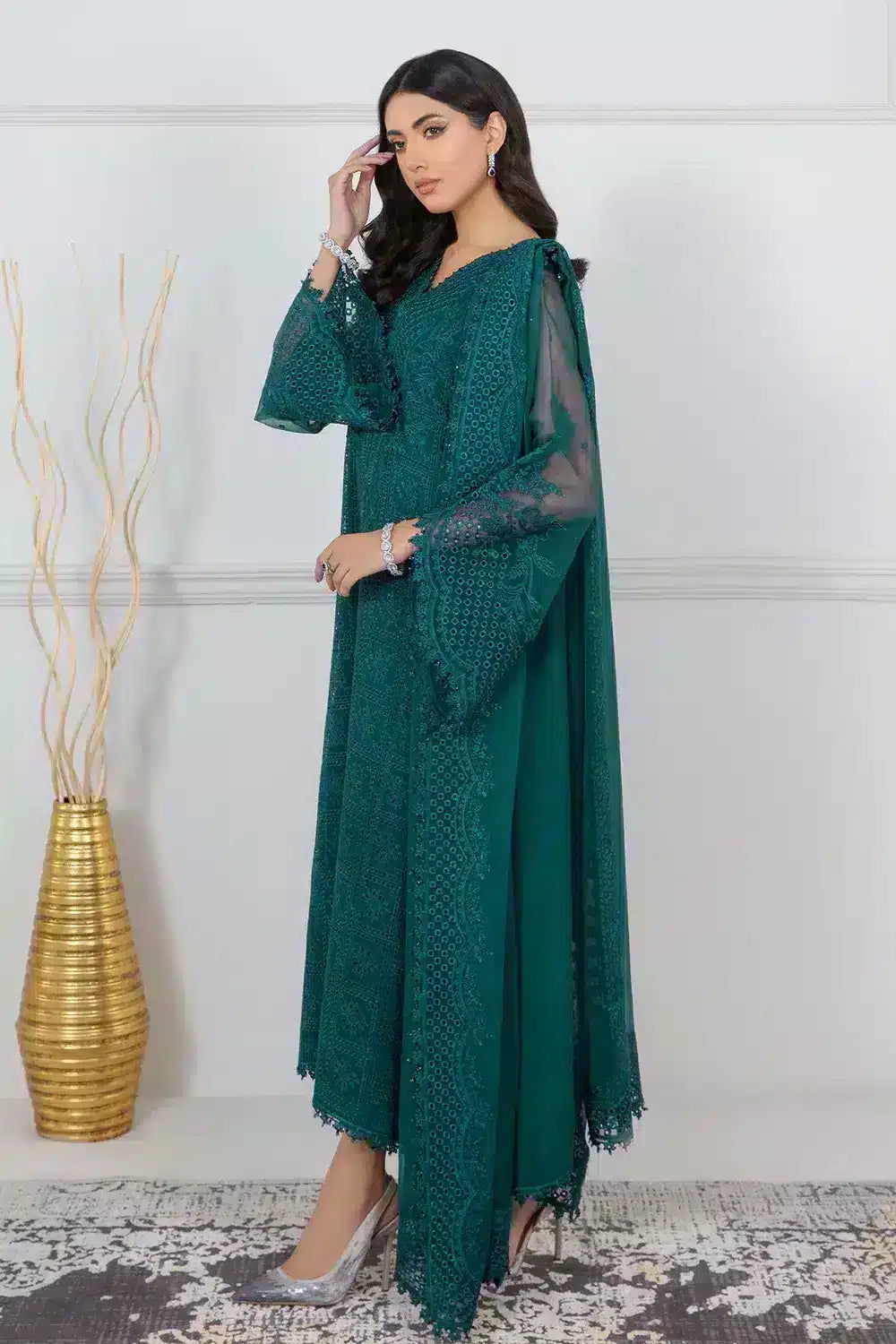Baroque | Formals Collection | UF-338 - by - Libasekhas UK - Registered Vendor of : Baroque - 100% Original Designer Dresss