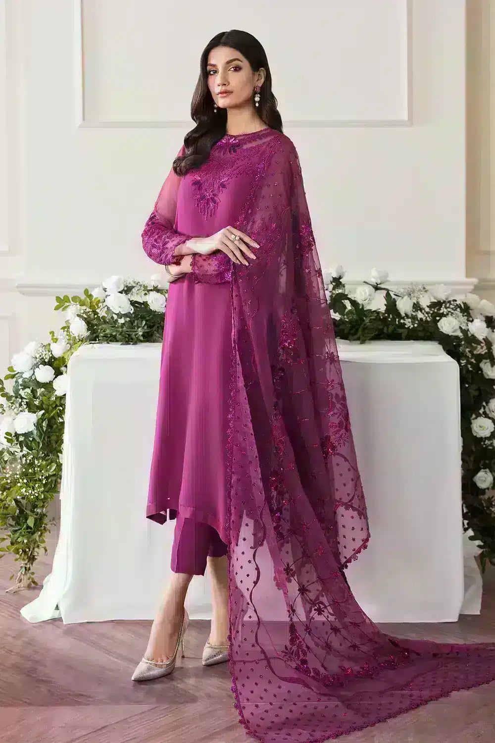 Baroque | Formals Collection | UF-291 - by - Libasekhas UK - Registered Vendor of : Baroque - 100% Original Designer Dresss