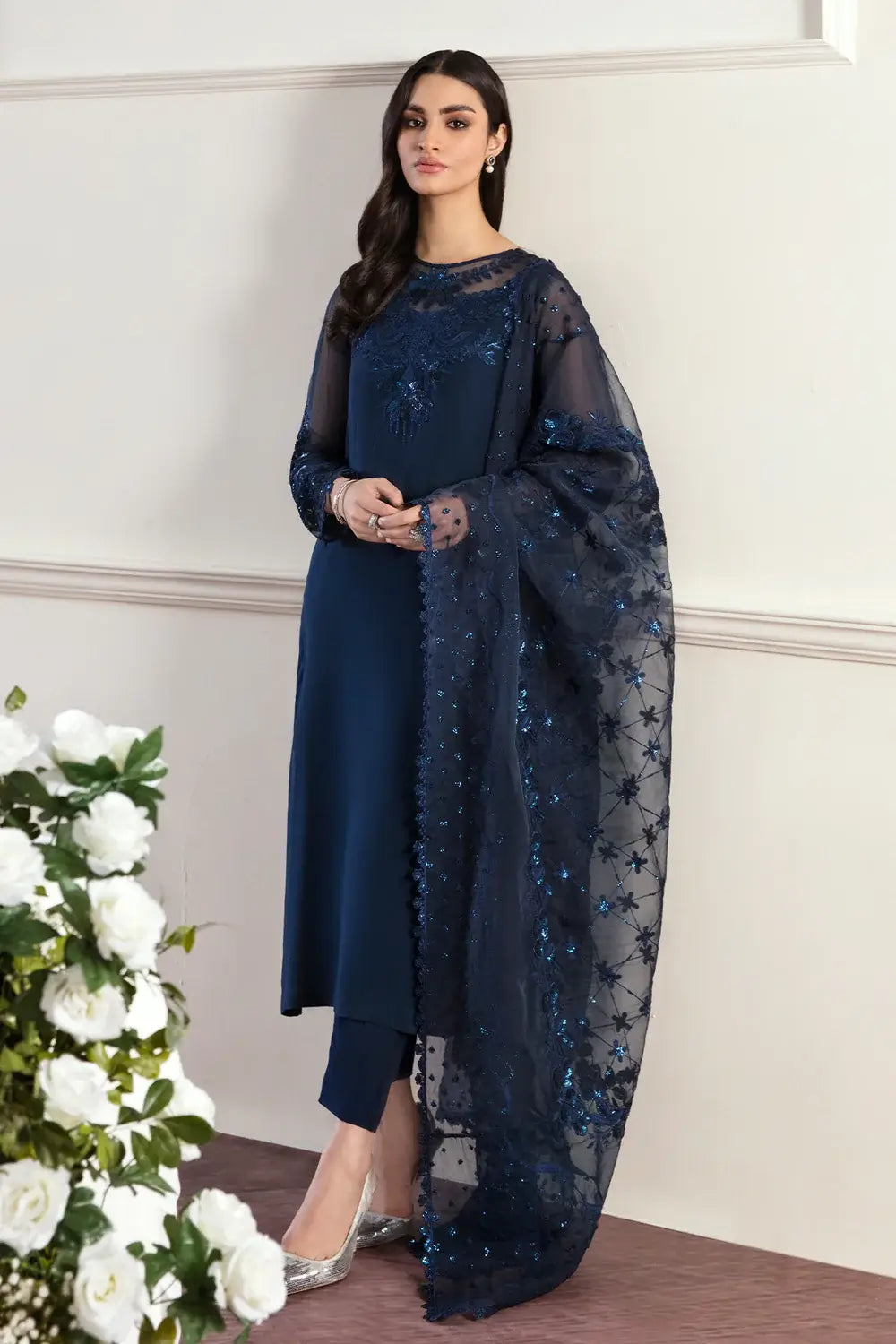 Baroque | Formals Collection | UF-292 - by - Libasekhas UK - Registered Vendor of : Baroque - 100% Original Designer Dresss
