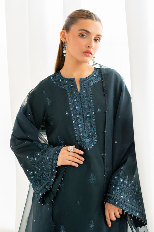 Baroque | Velvet Formals | SILK UF-696 - by - Libasekhas UK - Registered Vendor of : Baroque - 100% Original Designer Dresss