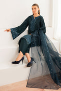 Baroque | Velvet Formals | SILK UF-696 - by - Libasekhas UK - Registered Vendor of : Baroque - 100% Original Designer Dresss