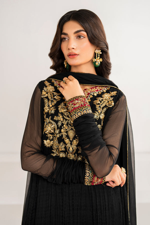 Baroque | Luxury Pret 24 | CRUSH CHIFFON PR-992 - by - Libasekhas UK - Registered Vendor of : Baroque - 100% Original Designer Dresss