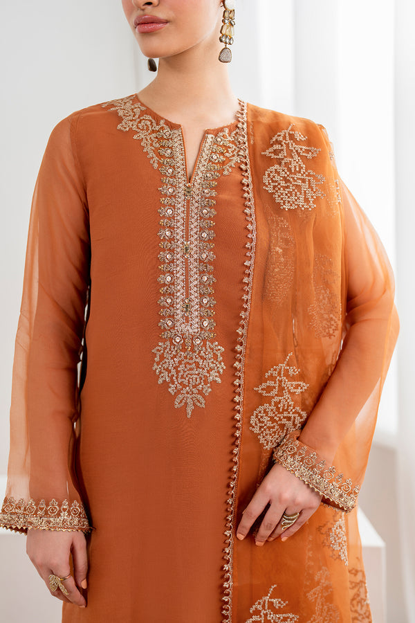 Baroque | Luxury Pret 24 | CHIFFON PR-987 - by - Libasekhas UK - Registered Vendor of : Baroque - 100% Original Designer Dresss