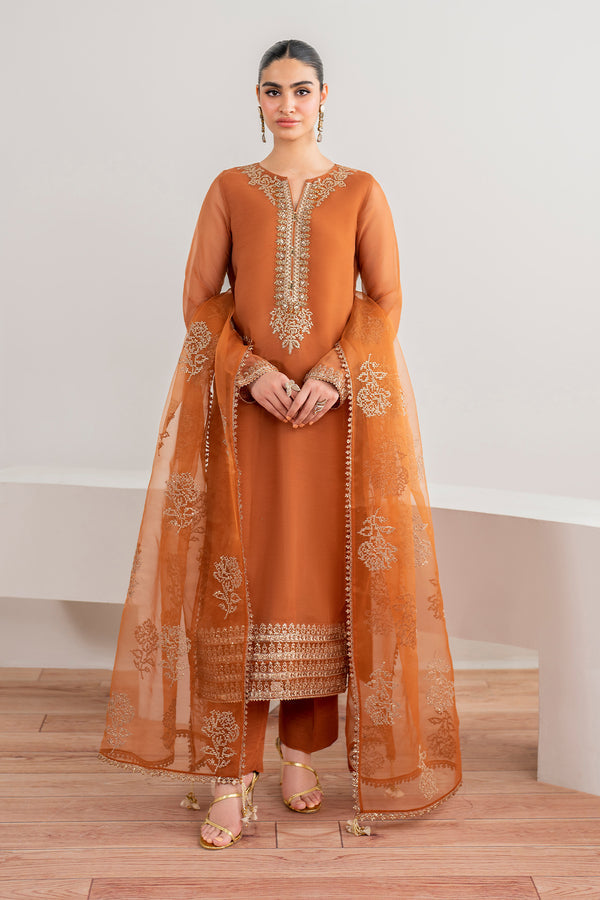 Baroque | Luxury Pret 24 | CHIFFON PR-987 - by - Libasekhas UK - Registered Vendor of : Baroque - 100% Original Designer Dresss