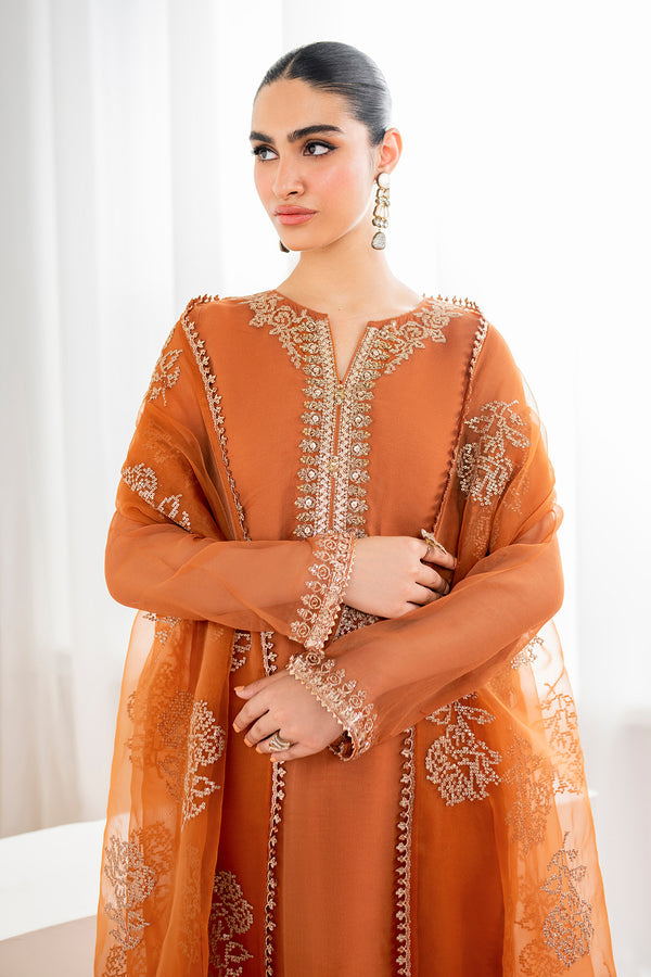 Baroque | Luxury Pret 24 | CHIFFON PR-987 - by - Libasekhas UK - Registered Vendor of : Baroque - 100% Original Designer Dresss