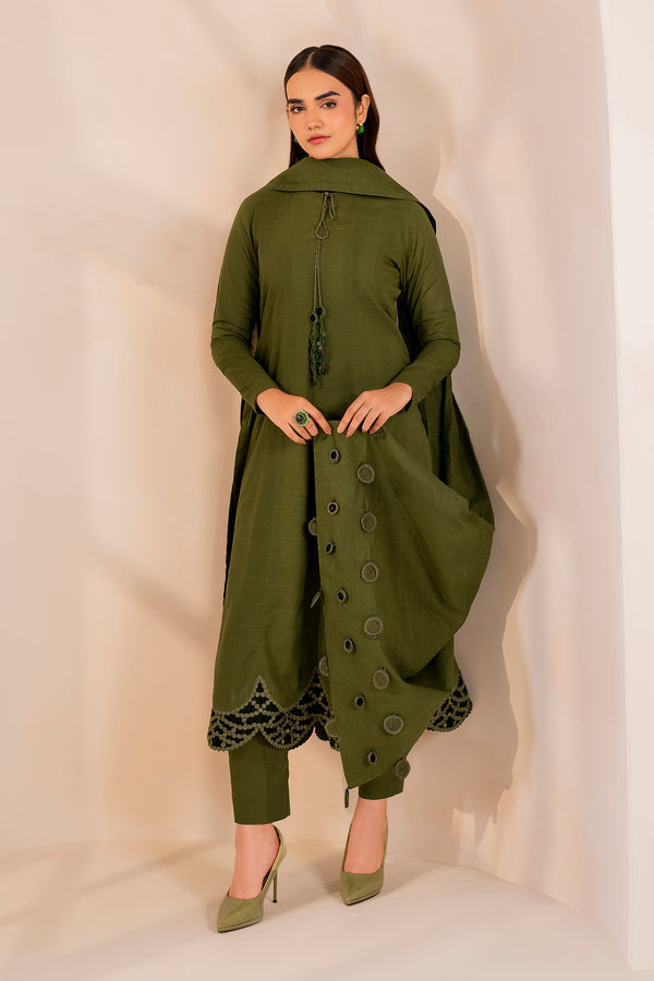 Baroque | Luxury Pret 24 | KHADDAR PR-1007 - by - Libasekhas UK - Registered Vendor of : Baroque - 100% Original Designer Dresss