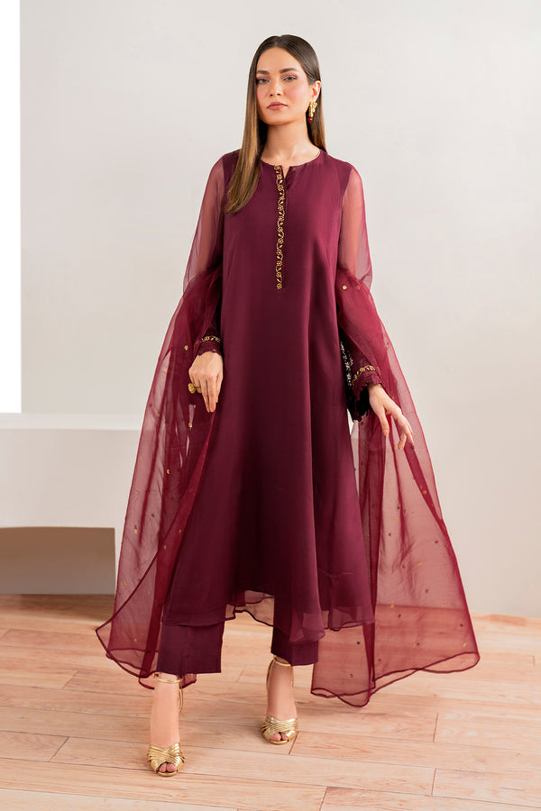 Baroque | Luxury Pret 24 | CHIFFON PR-981 - by - Libasekhas UK - Registered Vendor of : Baroque - 100% Original Designer Dresss