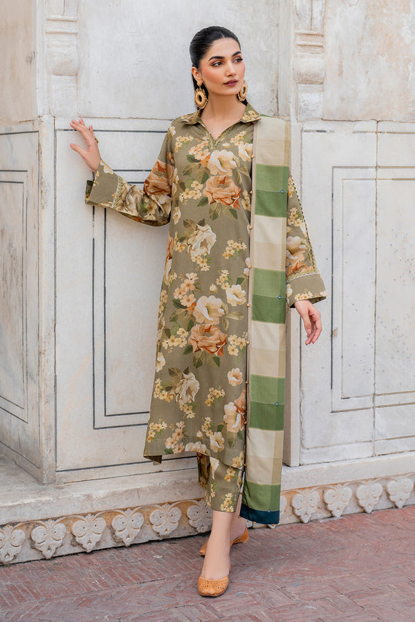 Baroque | Luxury Pret 24 | VISCOSE UF-734 - by - Libasekhas UK - Registered Vendor of : Baroque - 100% Original Designer Dresss