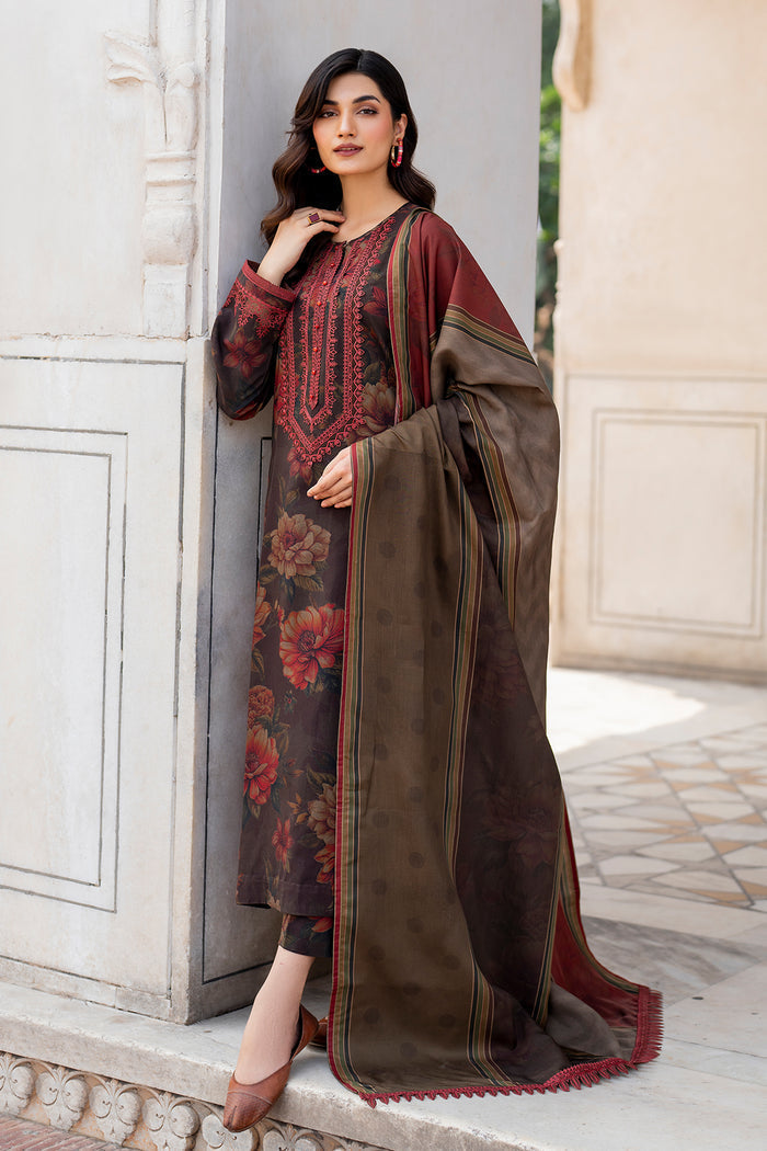 Baroque | Luxury Pret 24 | VISCOSE UF-735 - by - Libasekhas UK - Registered Vendor of : Baroque - 100% Original Designer Dresss