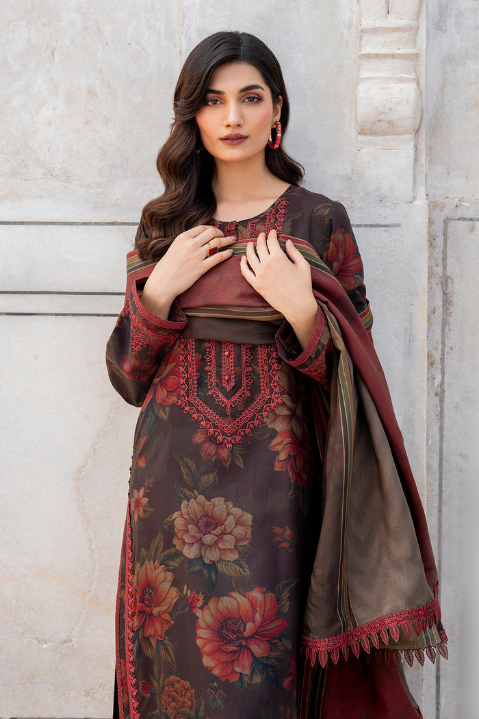 Baroque | Luxury Pret 24 | VISCOSE UF-735 - by - Libasekhas UK - Registered Vendor of : Baroque - 100% Original Designer Dresss