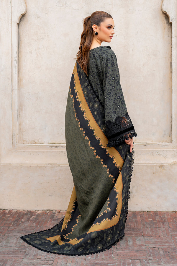 Baroque | Luxury Pret 24 | VISCOSE UF-727 - by - Libasekhas UK - Registered Vendor of : Baroque - 100% Original Designer Dresss