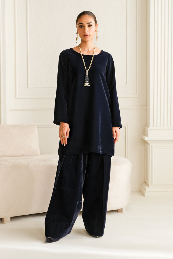 Baroque | Luxury Pret 24 | VELVET SUIT PR-1012 - by - Libasekhas UK - Registered Vendor of : Baroque - 100% Original Designer Dresss