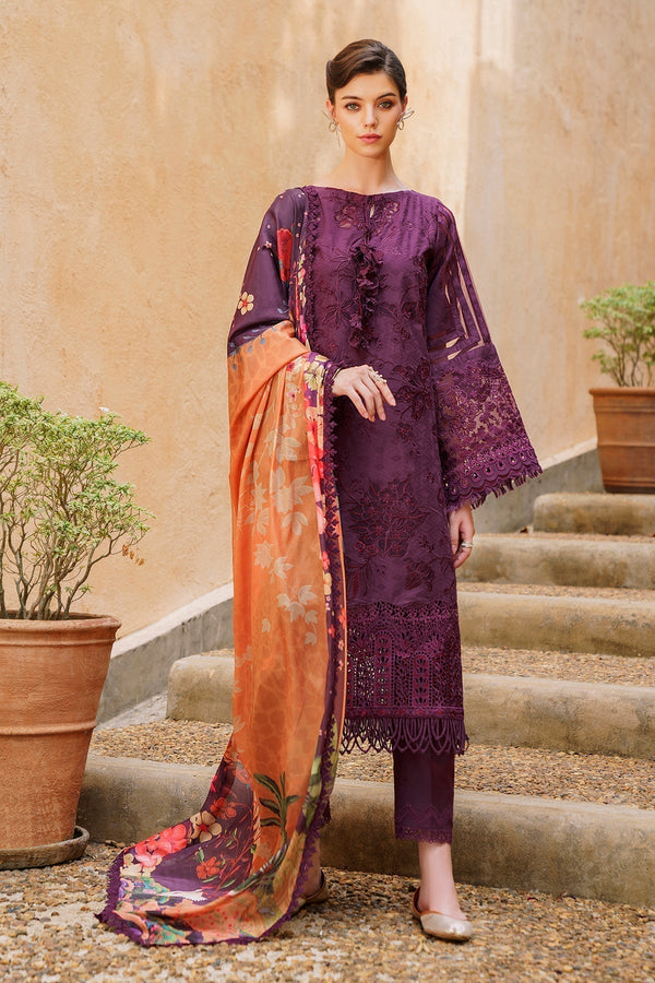 Baroque | Swiss Lawn 24 | SL12-D04 - by - Libasekhas UK - Registered Vendor of : Baroque - 100% Original Designer Dresss