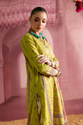 Batik | Chargbagh | Moss - by - Libasekhas UK - Registered Vendor of : Batik - 100% Original Designer Dresss
