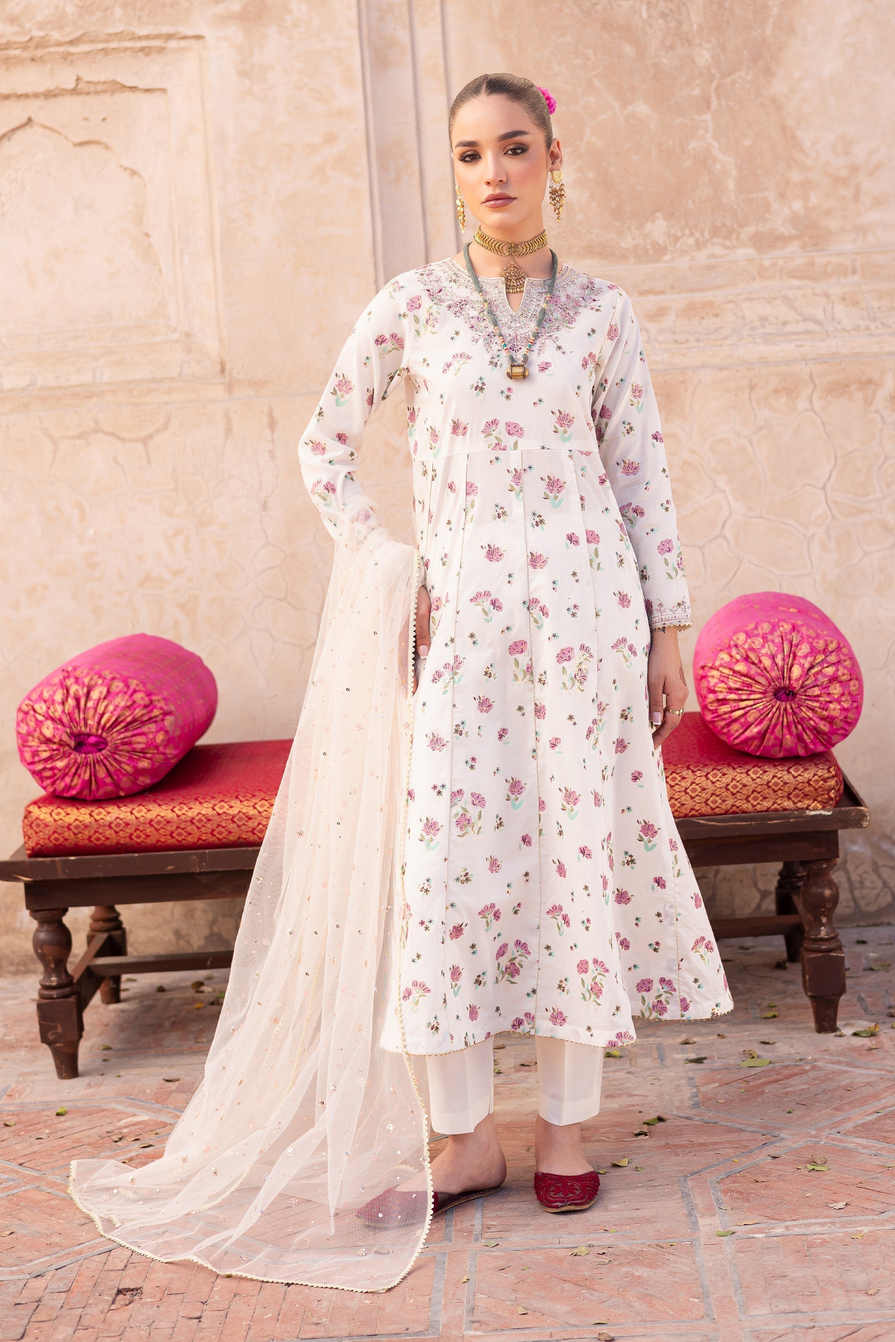 Batik | Chargbagh | Nayab - by - Libasekhas UK - Registered Vendor of : Batik - 100% Original Designer Dresss