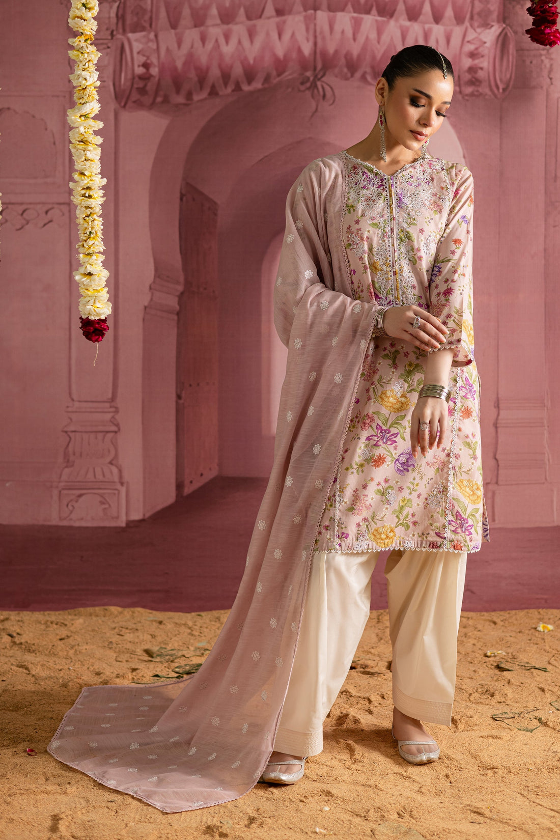 Batik | Chargbagh | Emily - by - Libasekhas UK - Registered Vendor of : Batik - 100% Original Designer Dresss