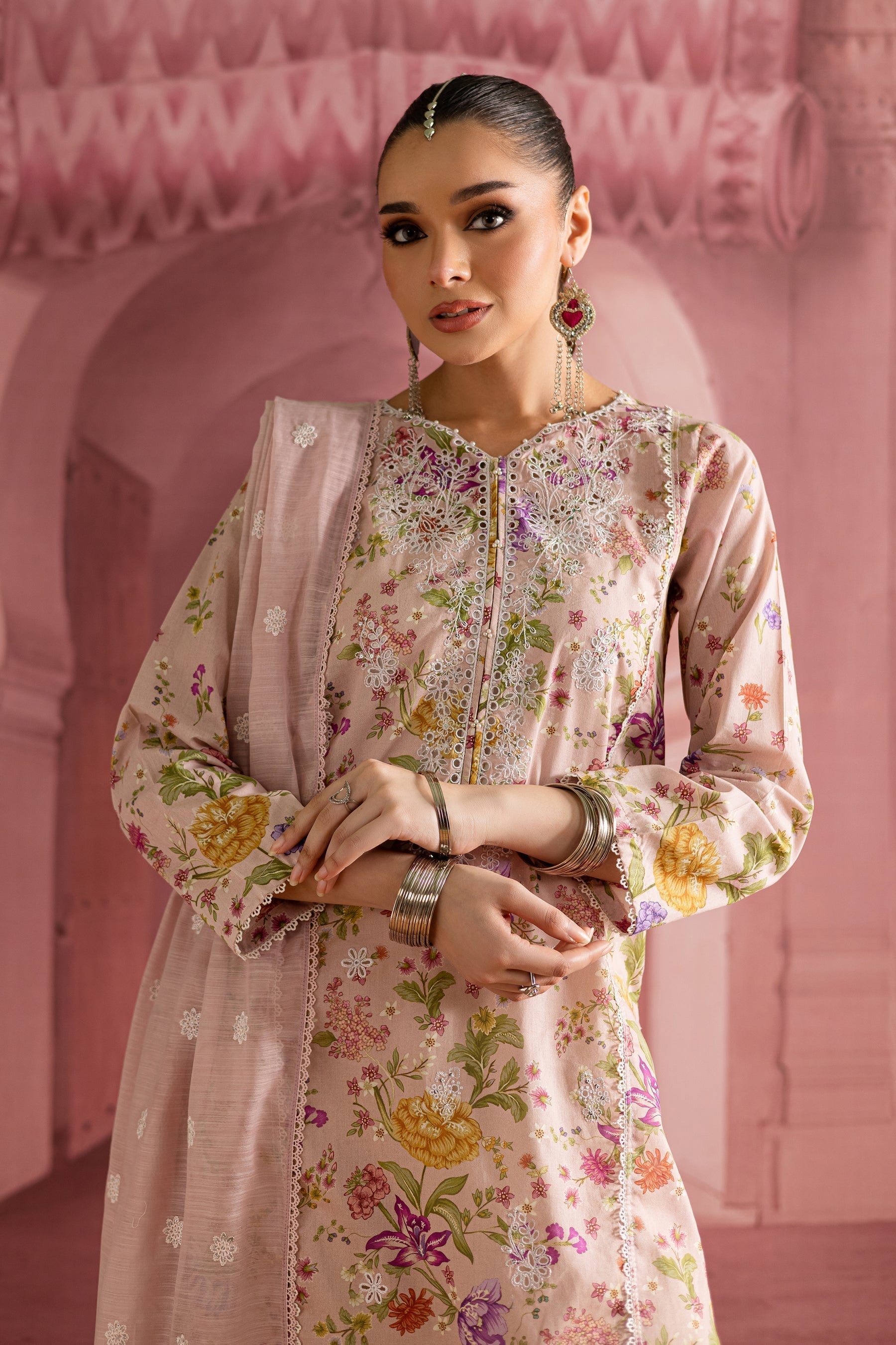 Batik | Chargbagh | Emily - by - Libasekhas UK - Registered Vendor of : Batik - 100% Original Designer Dresss