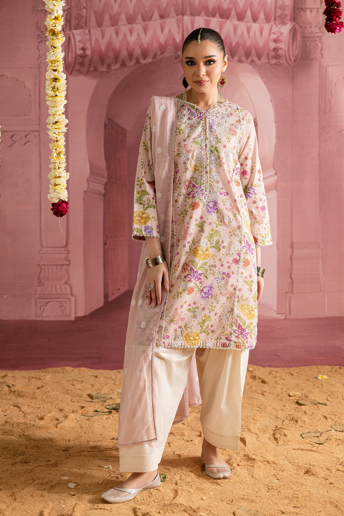 Batik | Chargbagh | Emily - by - Libasekhas UK - Registered Vendor of : Batik - 100% Original Designer Dresss