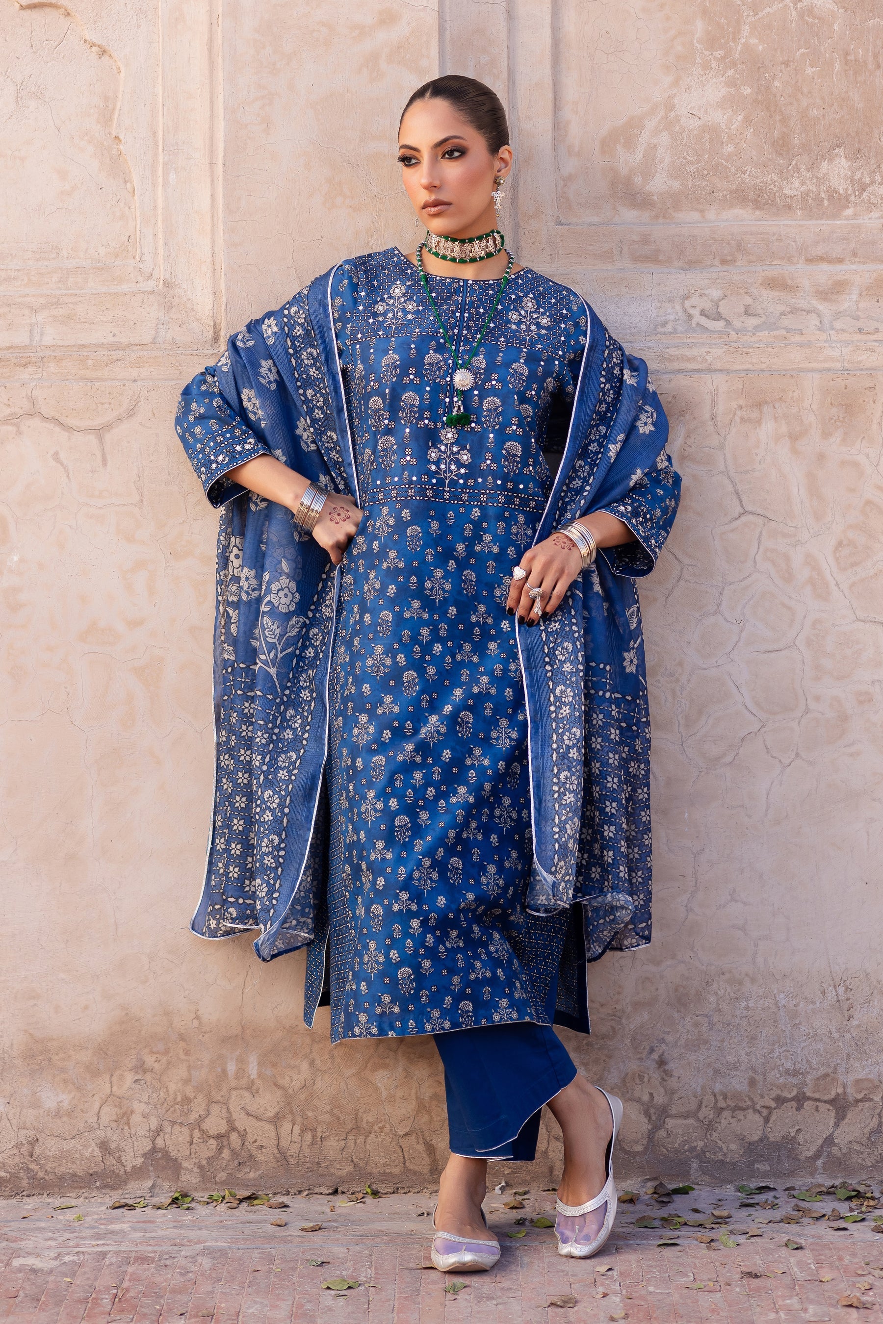 Batik | Chargbagh | Arsh - by - Libasekhas UK - Registered Vendor of : Batik - 100% Original Designer Dresss