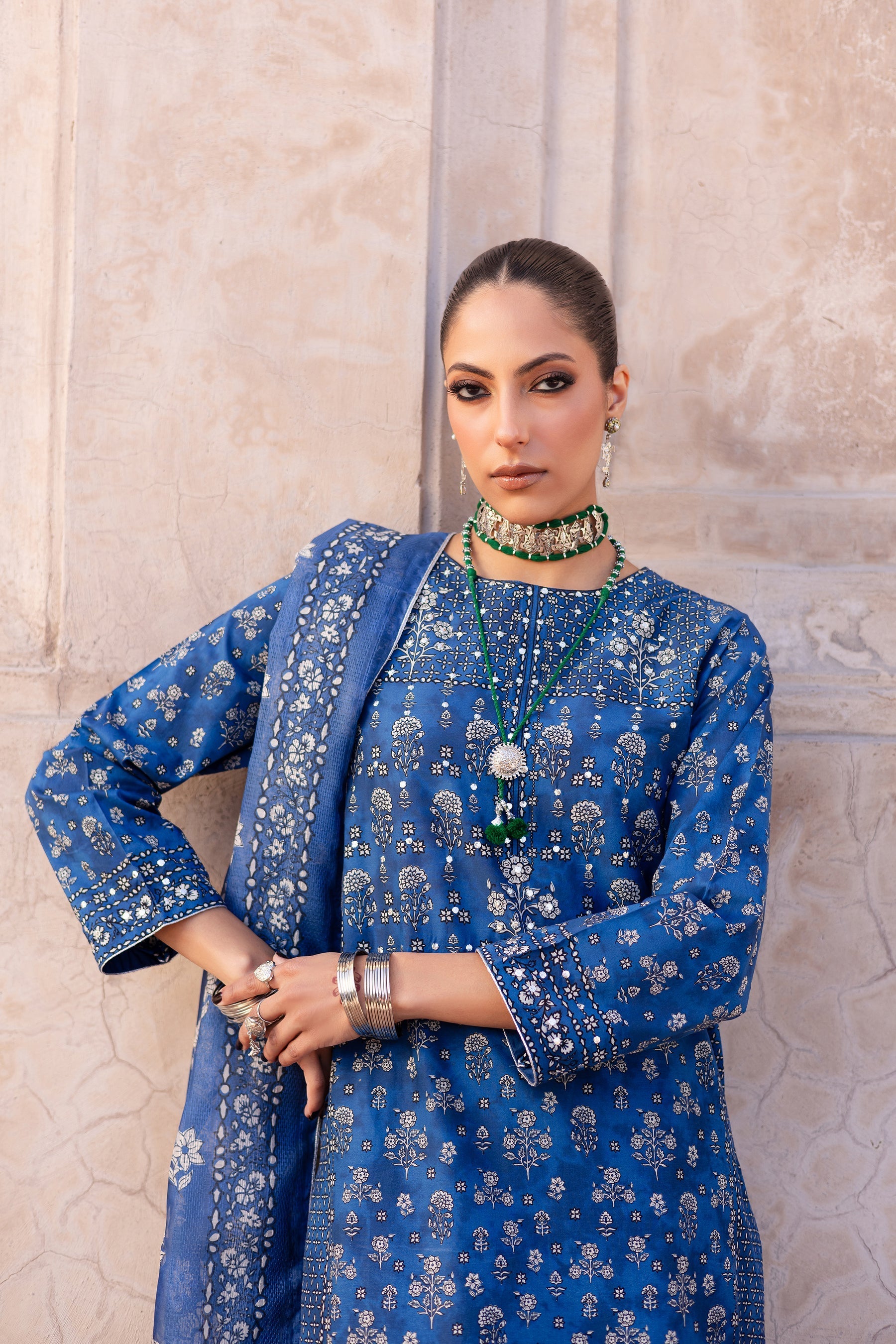Batik | Chargbagh | Arsh - by - Libasekhas UK - Registered Vendor of : Batik - 100% Original Designer Dresss