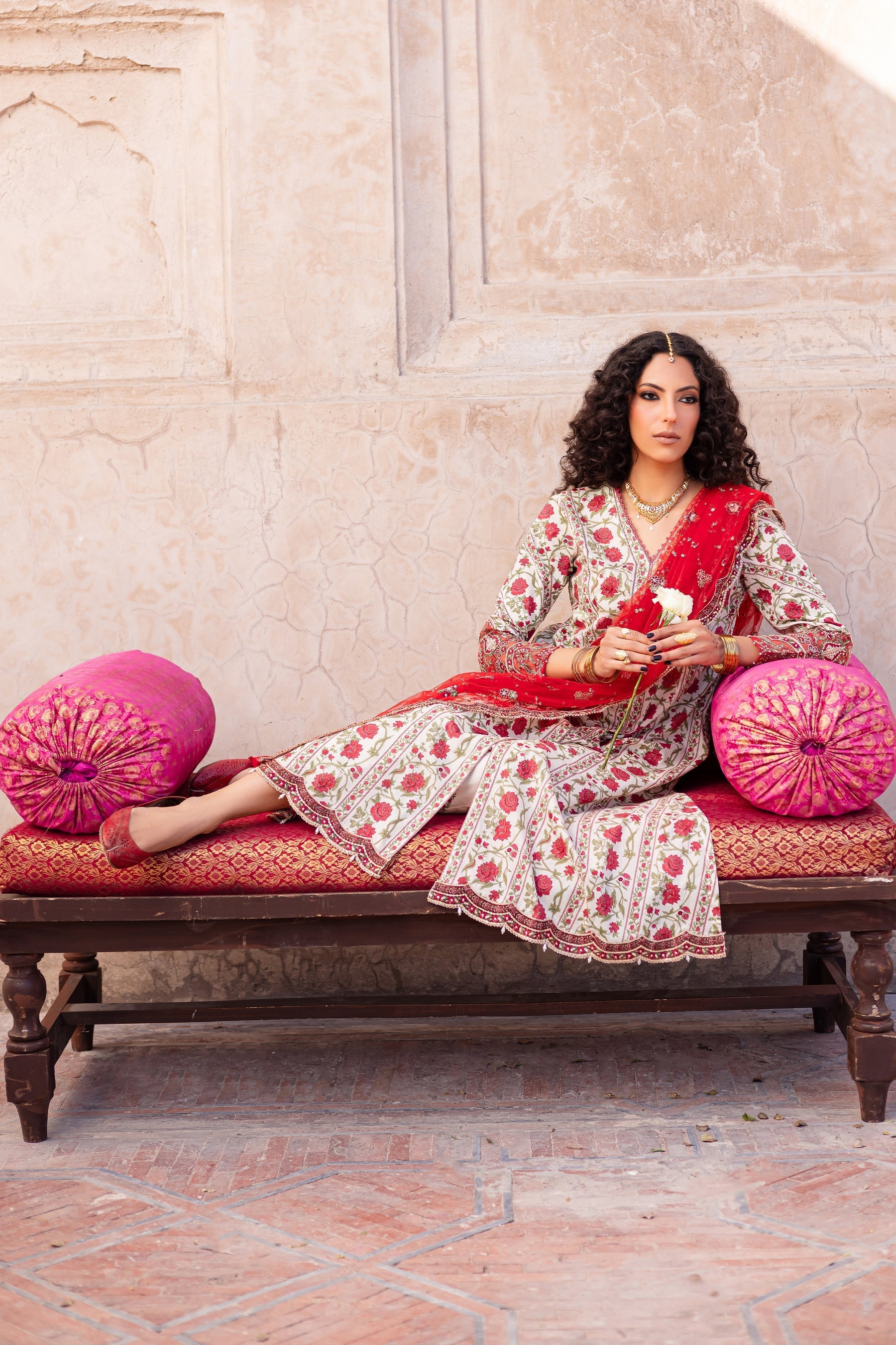 Batik | Chargbagh | Zardoz - by - Libasekhas UK - Registered Vendor of : Batik - 100% Original Designer Dresss