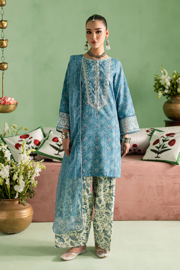 Batik | Chargbagh | Pluto - by - Libasekhas UK - Registered Vendor of : Batik - 100% Original Designer Dresss