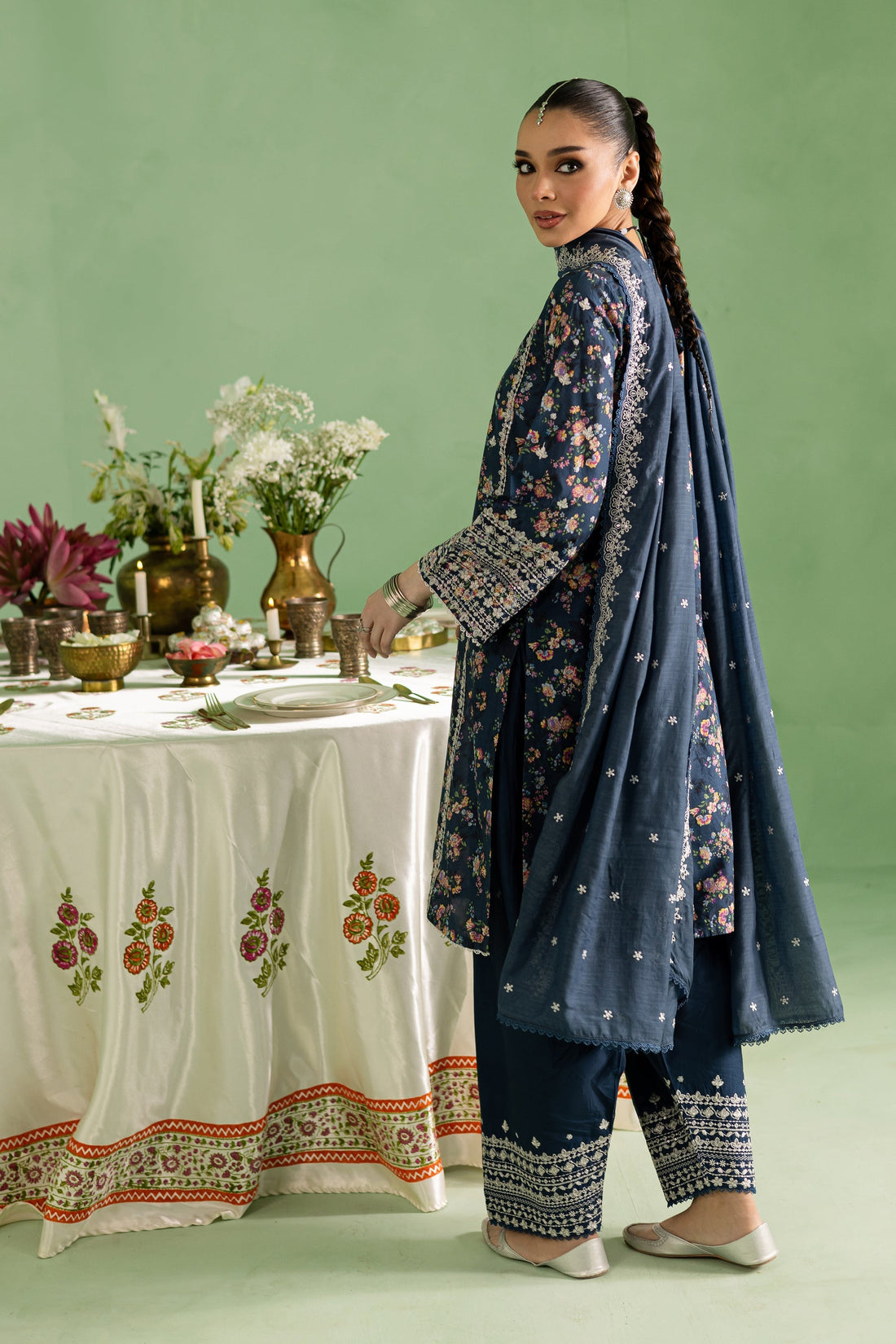 Batik | Chargbagh | Sirha - by - Libasekhas UK - Registered Vendor of : Batik - 100% Original Designer Dresss
