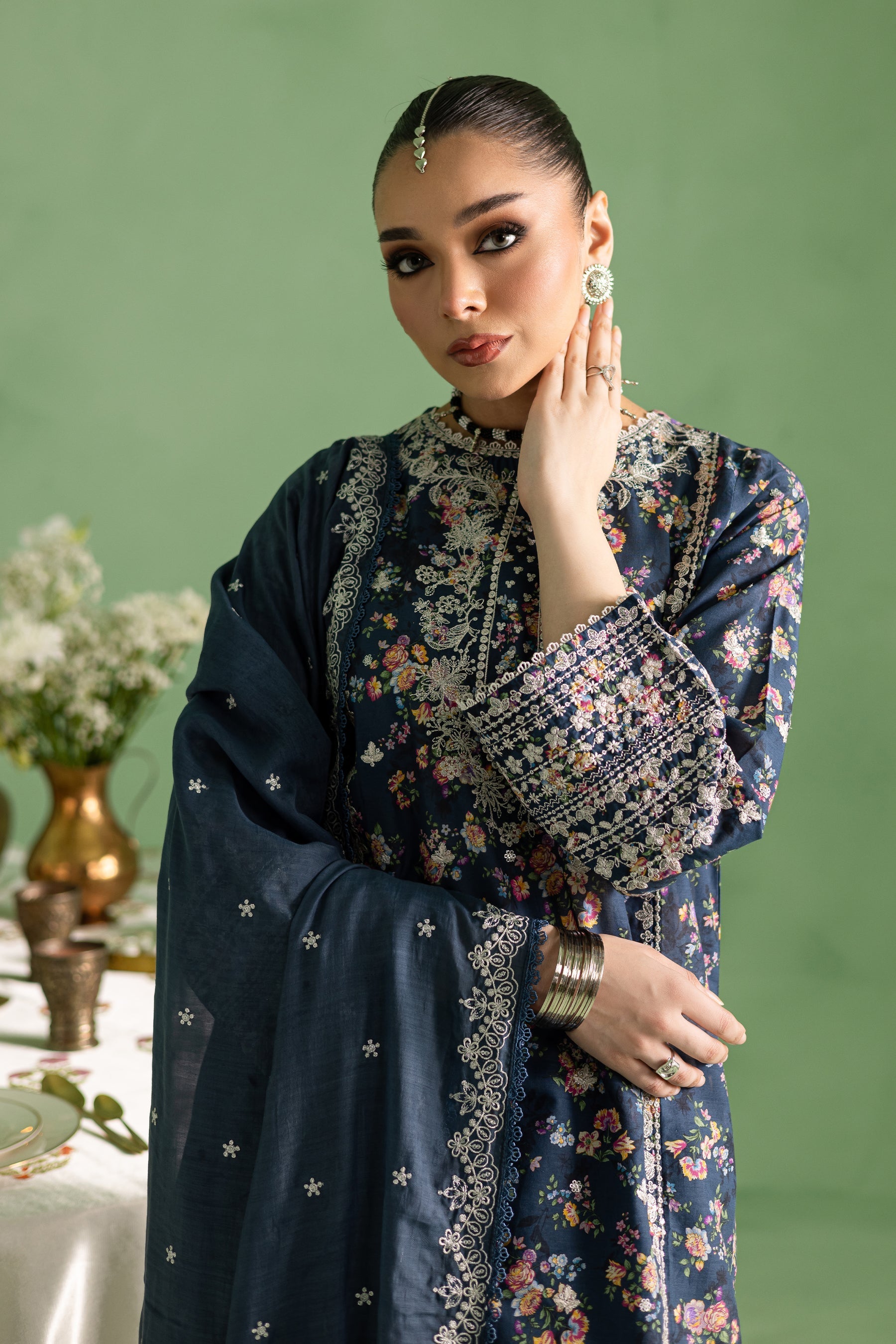 Batik | Chargbagh | Sirha - by - Libasekhas UK - Registered Vendor of : Batik - 100% Original Designer Dresss