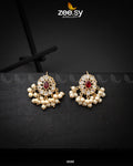 Beads Studs Earrings - by - Libasekhas UK - Registered Vendor of : Zeesy - 100% Original Designer Dresss