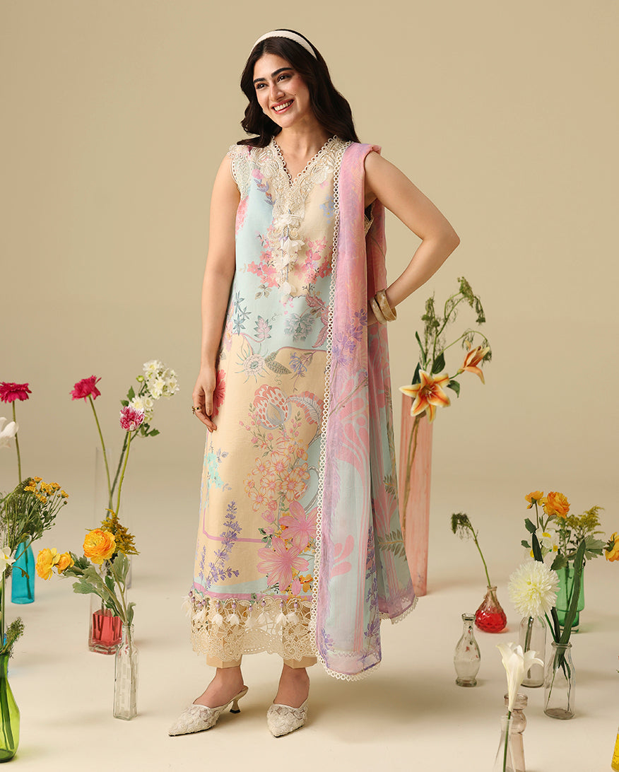 Mushq | Soleil Prints | Bellarosa - by Libasekhas UK - Registered Vendor of : Mushq - 100% Original Designer Dress