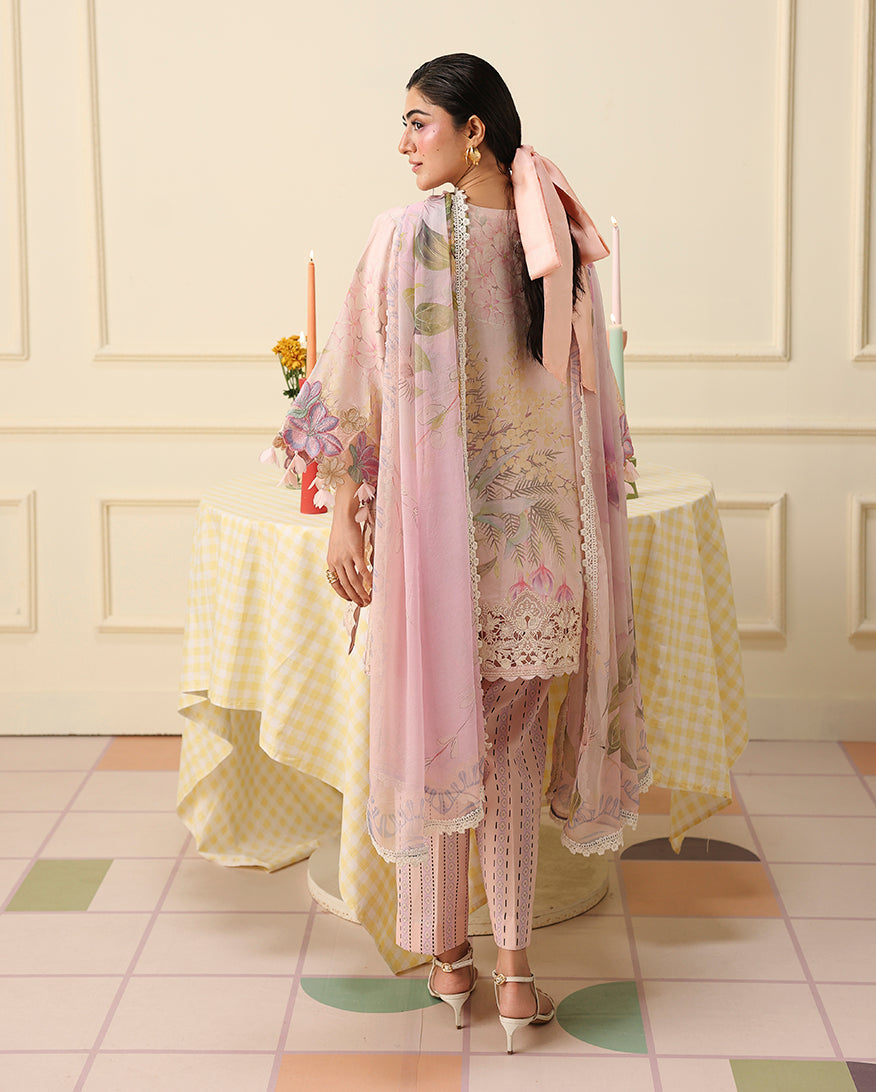 Mushq | Soleil Prints | Berry Creme - by Libasekhas UK - Registered Vendor of : Mushq - 100% Original Designer Dress