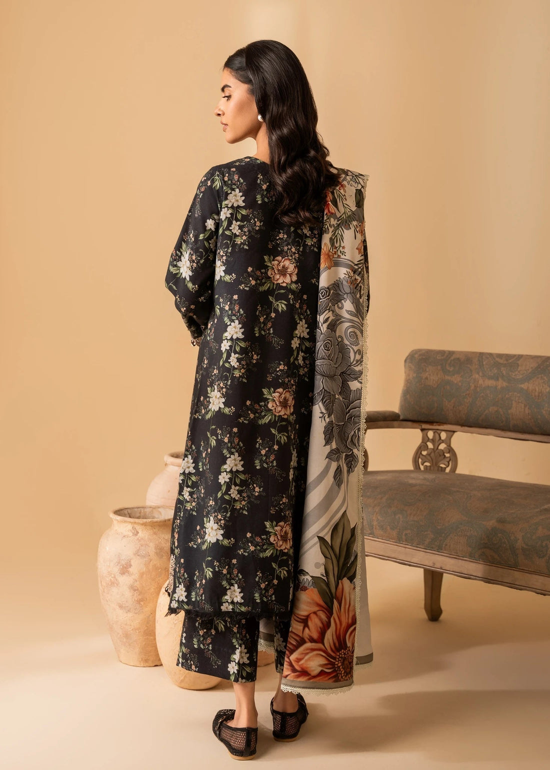 Nureh | Shades of Winter | ELARA (AZ-01) - by - Libasekhas UK - Registered Vendor of : Nureh - 100% Original Designer Dresss