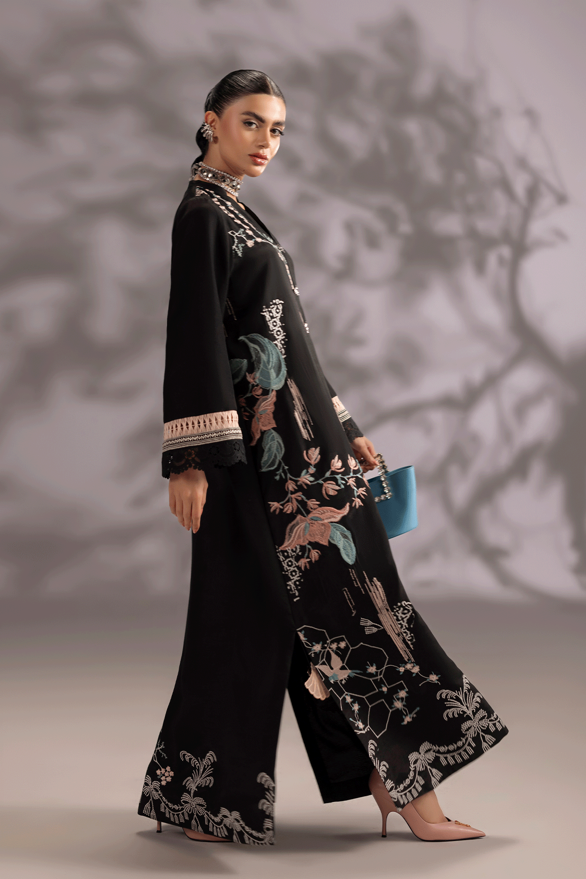 Erum Khan | Summer Whisper | Lady Charm - by Libasekhas UK - Registered Vendor of : Erum Khan - 100% Original Designer Dress