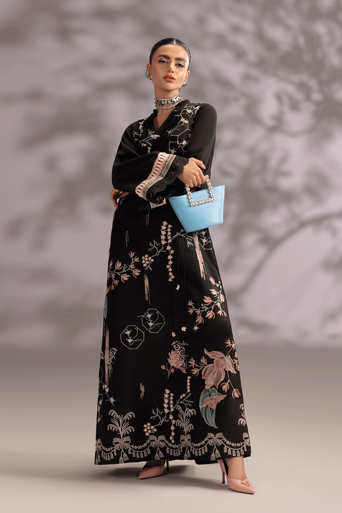 Erum Khan | Summer Whisper | Lady Charm - by Libasekhas UK - Registered Vendor of : Erum Khan - 100% Original Designer Dress
