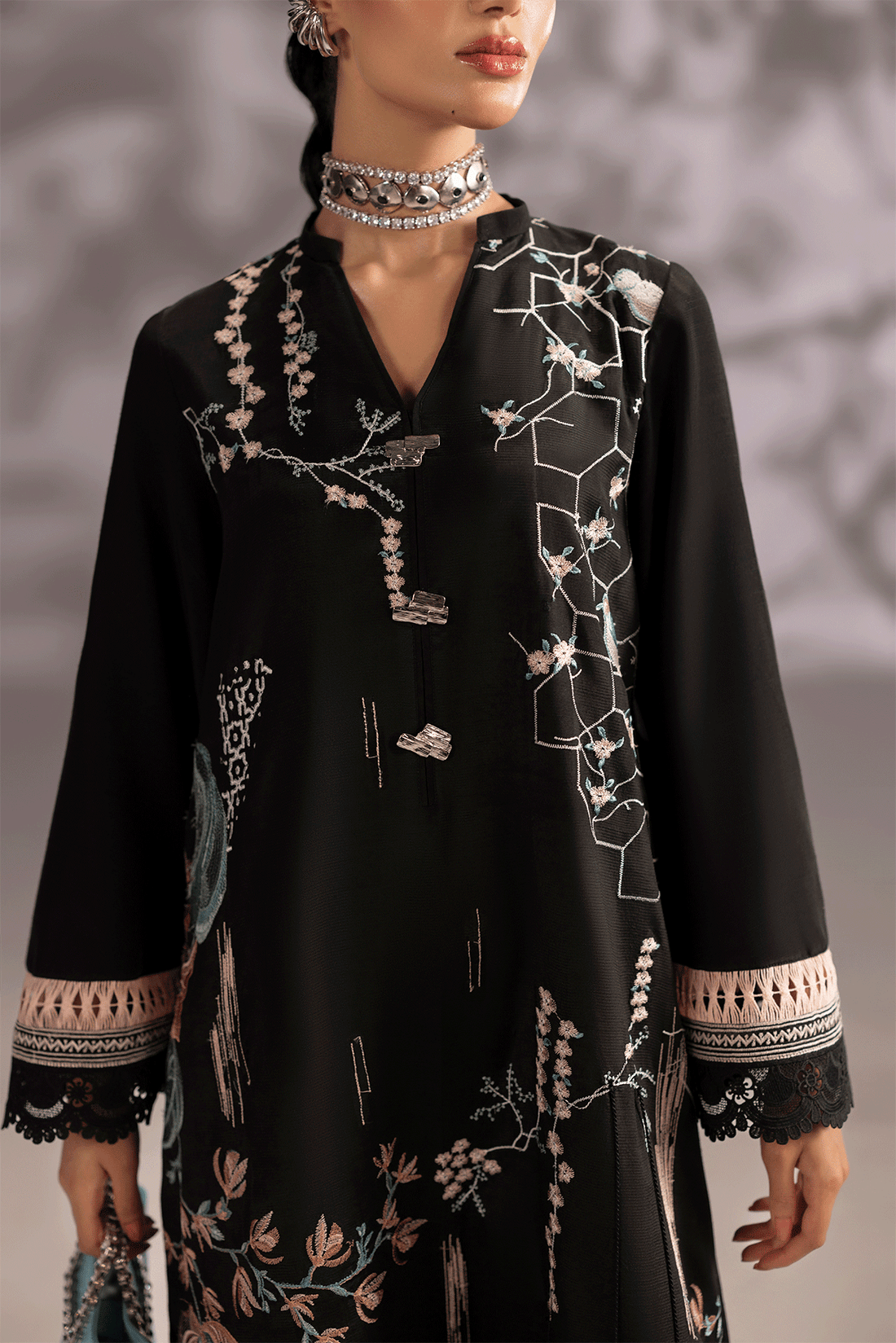 Erum Khan | Summer Whisper | Lady Charm - by Libasekhas UK - Registered Vendor of : Erum Khan - 100% Original Designer Dress