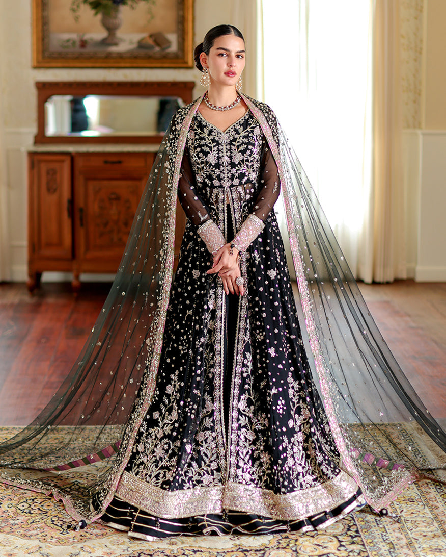 Roheenaz | Whispers of Grace Chiffon | Blaire - by Libasekhas UK - Registered Vendor of : Roheenaz - 100% Original Designer Dress