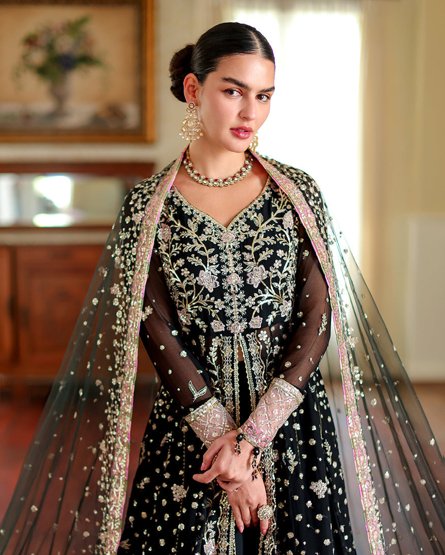Roheenaz | Whispers of Grace Chiffon | Blaire - by Libasekhas UK - Registered Vendor of : Roheenaz - 100% Original Designer Dress